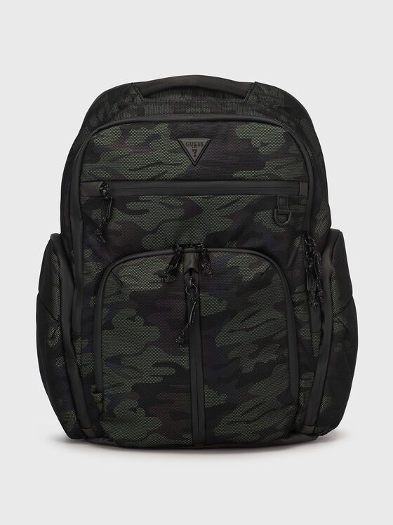 Camouflage backpack with pockets - 1