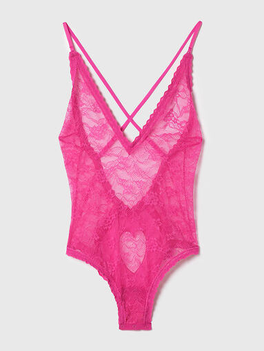 MY HEART bodysuit with lace - 5