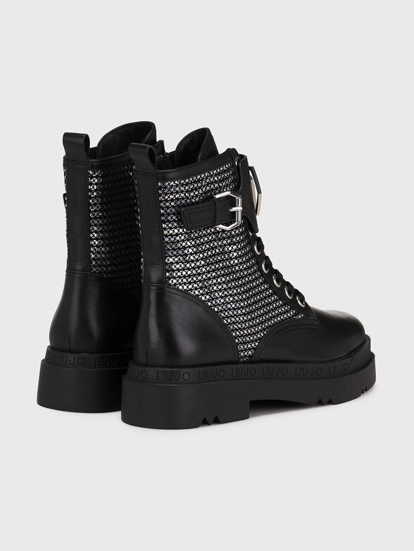LOVE 33 ankle boots with appliquéd sequins - 3
