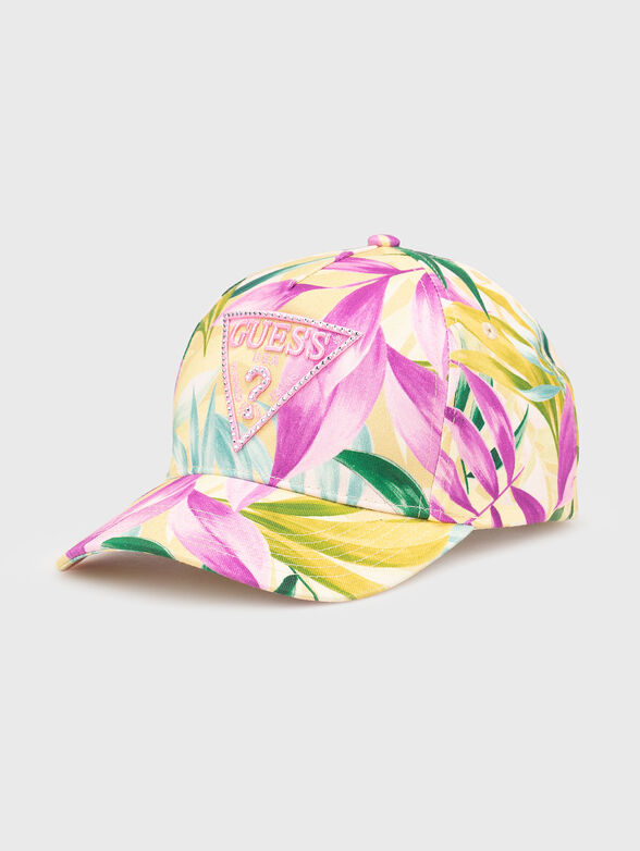 INES printed baseball cap - 1