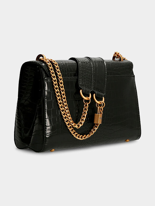 KATEY crossbody bag with croco texture - 2