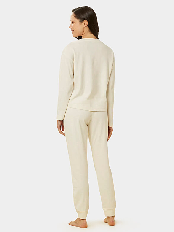 JUST LOVE pyjamas in ecru color - 2