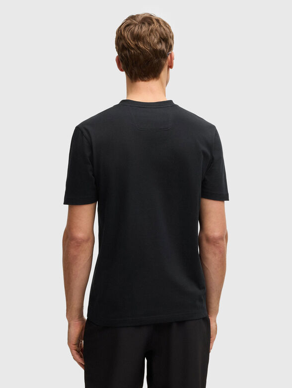 Cotton T-shirt with logo print - 3