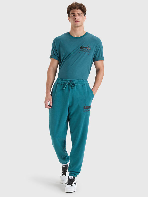 MANIFESTO cotton sports pants - 3