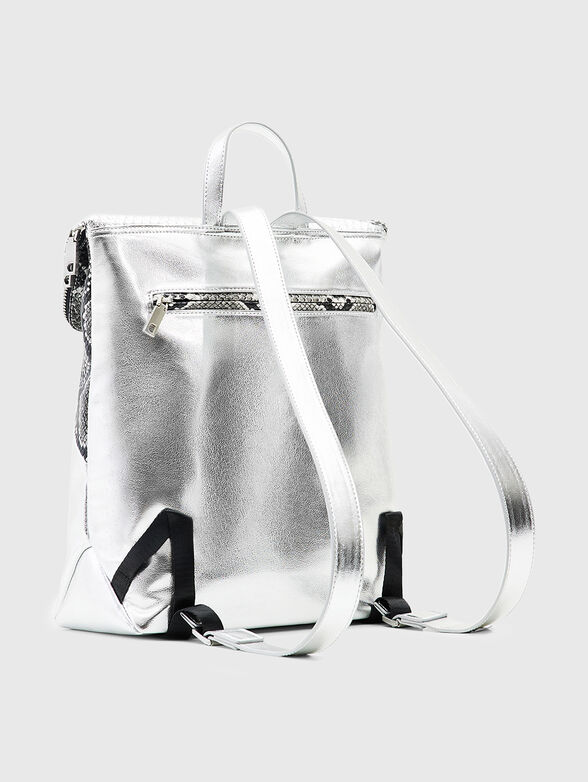 DELTA silver-colored backpack - 2