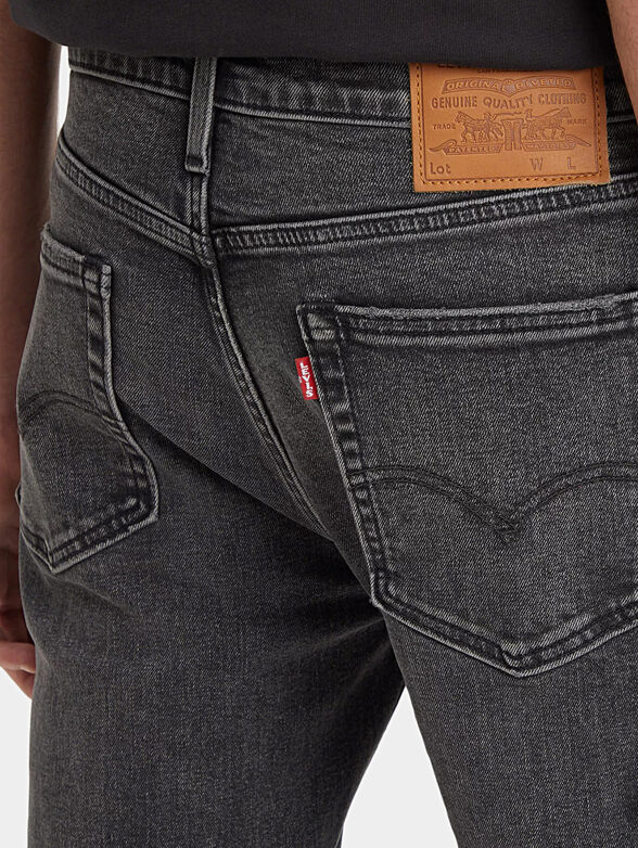 514™ regular fit grey jeans - 4