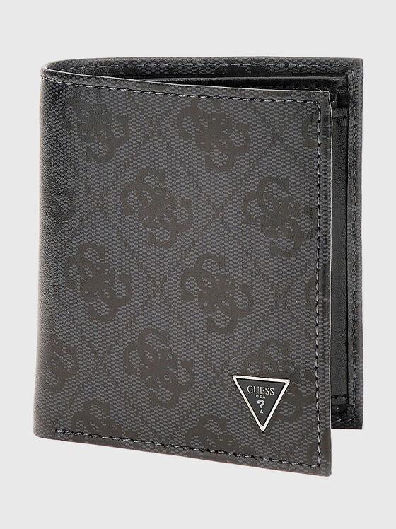 Portofel cu monogramă imprimată - 1