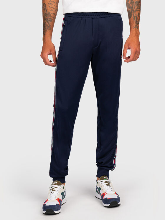 Pantaloni sport în albastru SALIH - 1