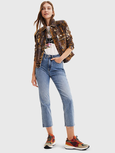 LOS ANGELES jacket with art motifs - 5