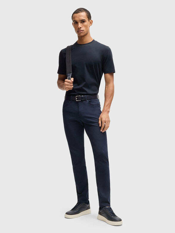 H-TESSLER T-shirt with accent stitching - 2