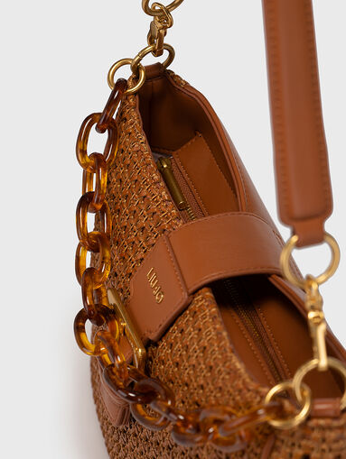 Knitted shoulder bag - 5