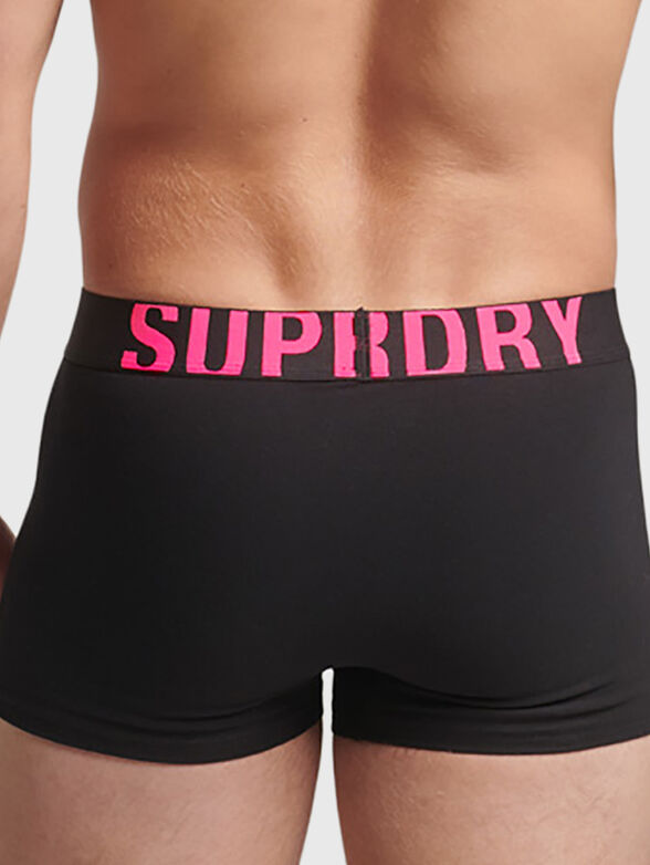 2-pack boxers with branded logo branding - 2