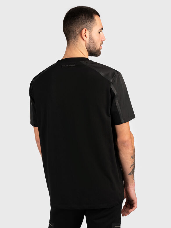 Black details T-shirt  - 2
