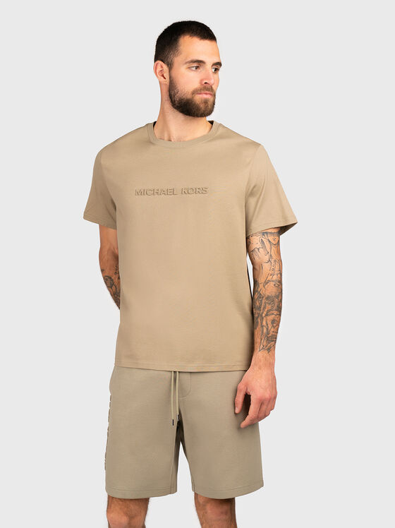 Short-sleeved T-shirt with logo - 1