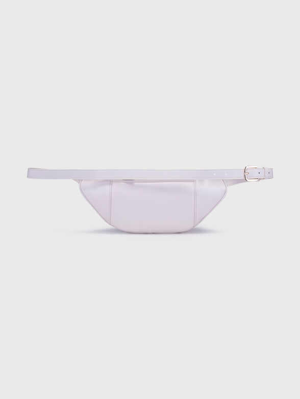 Black eco leather waist bag - 2