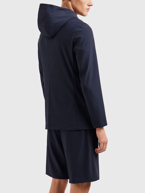 Jacket with removable hood - 3