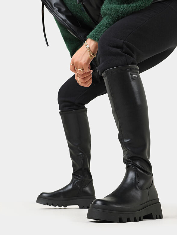 KARLIJN boots in eco leather - 2