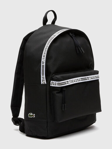 Black backpack with logo​ - 4