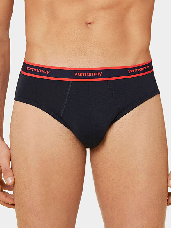 NEW FASHION COLOR black briefs - 1