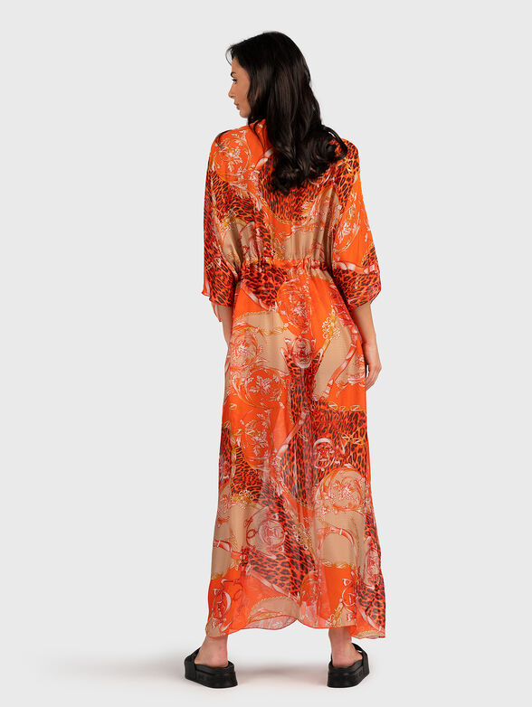 ERYN beach kimono with floral print - 2