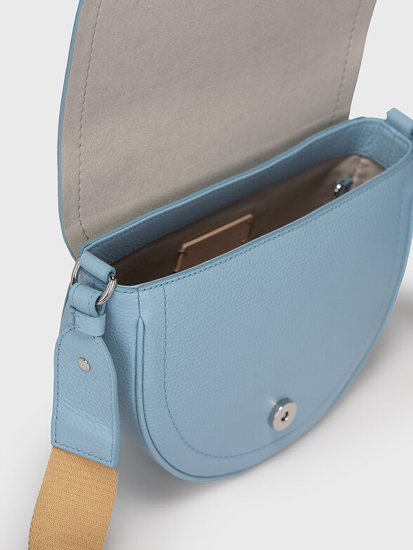 Black crossbody bag with small purse - 6
