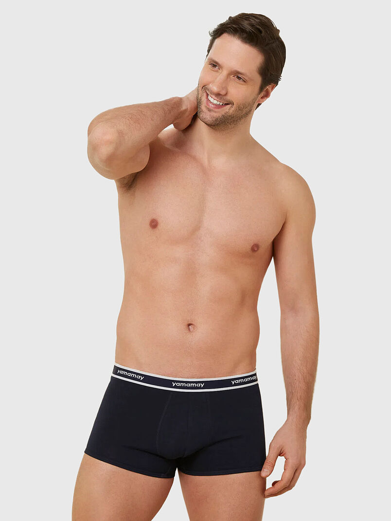 NEW FASHION COLOR black trunks - 3