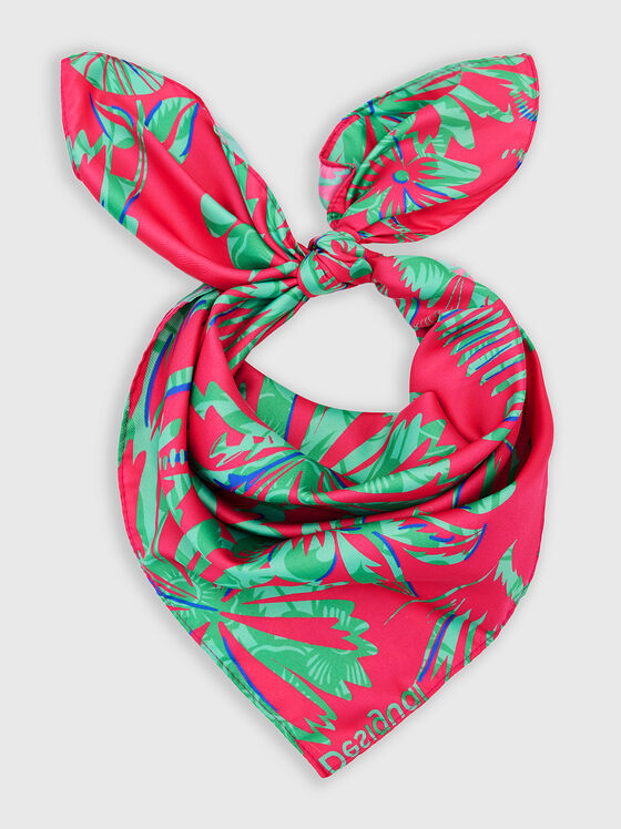 NEON FLOWERS scarf - 1
