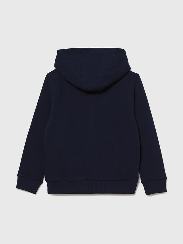 Sweatshirt with hood and logo detail  - 2