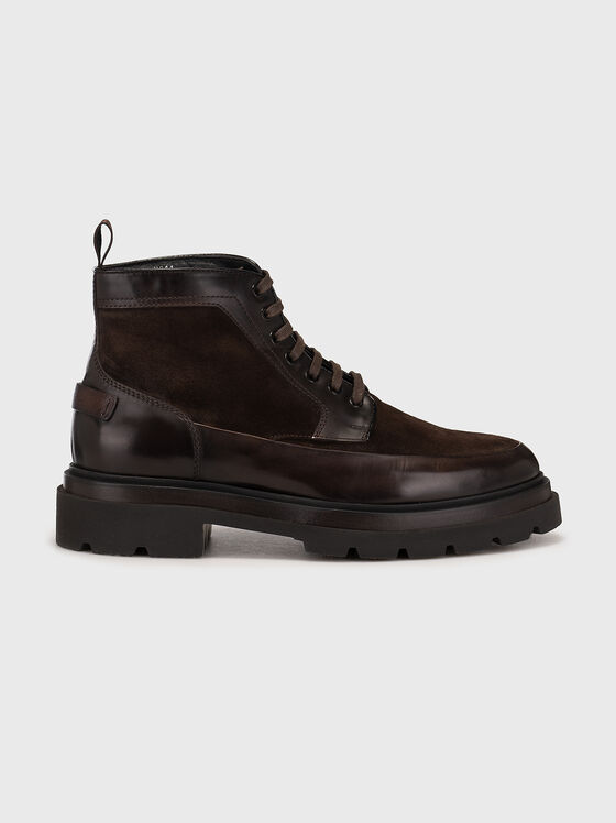 DEVELOP brown ankle boots - 1