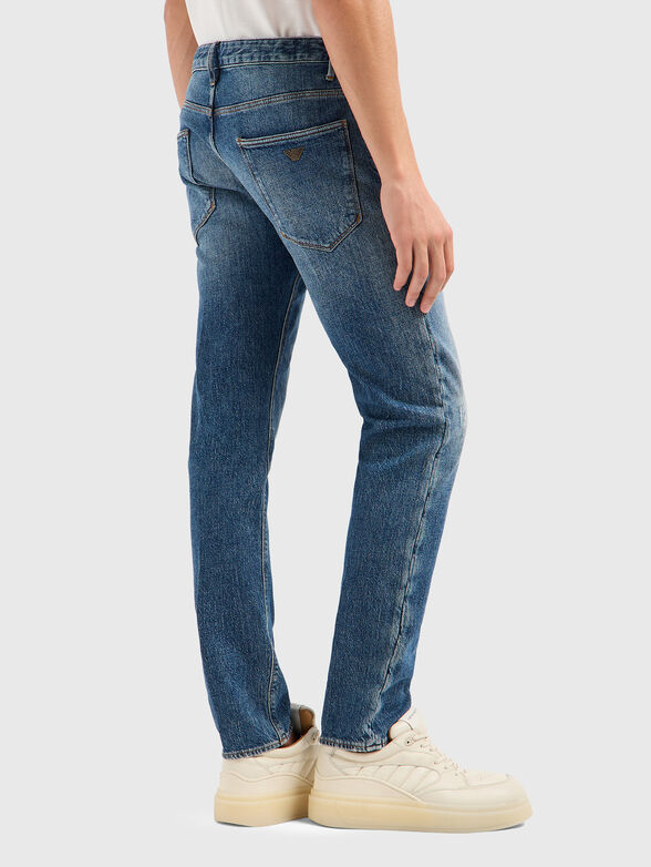 Straight jeans with washed effect - 2