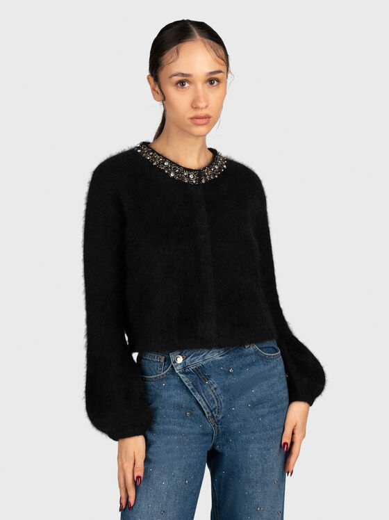 Wool blend cardigan  - 1