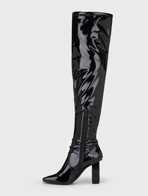 Patent leather boots JENNIFER 03 - 4