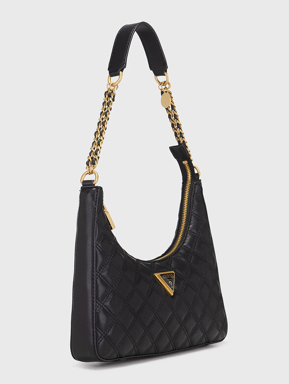 GUILLY black bag with quilted effect - 3