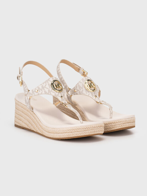 CASEY wedge sandals - 2