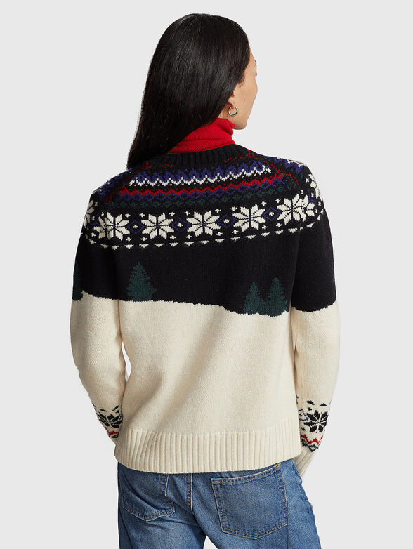 Sweater in wool blend - 3