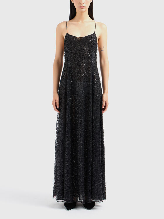Rochie maxi cu paiete - 1