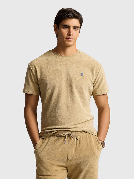 Tricou TERRY cu logo brodat - 1