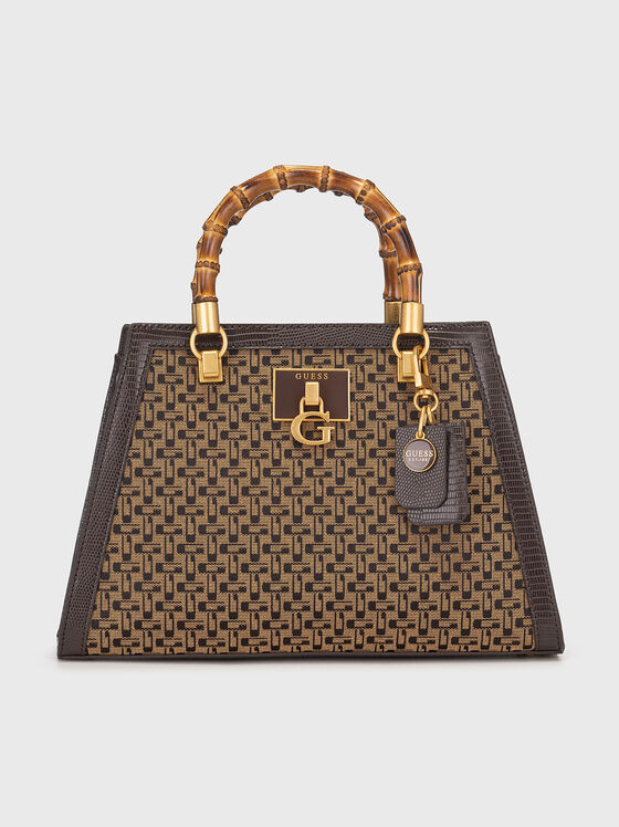 STEPHI bag with monogram print - 1