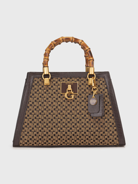 STEPHI bag with monogram print - 1