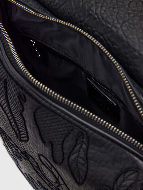 Backpack with floral embroidery - 5