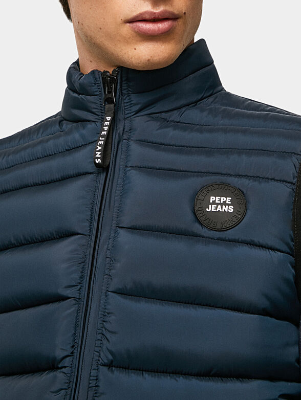JACK padded vest with quilted effect - 3