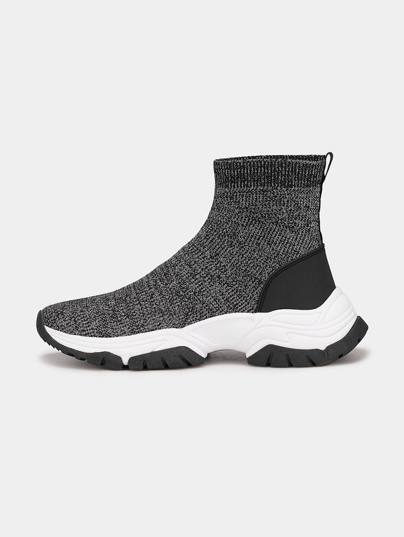NOLLEN black slip-on ankle boots - 4