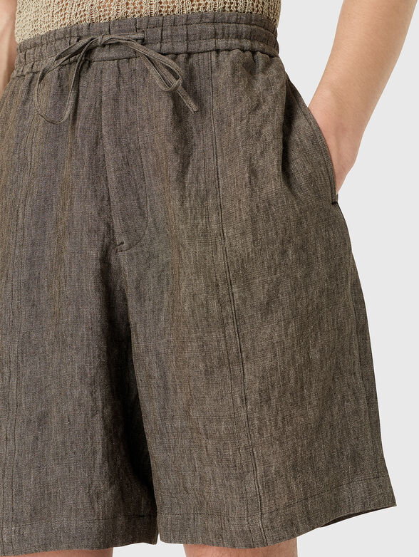 Linen shorts - 3