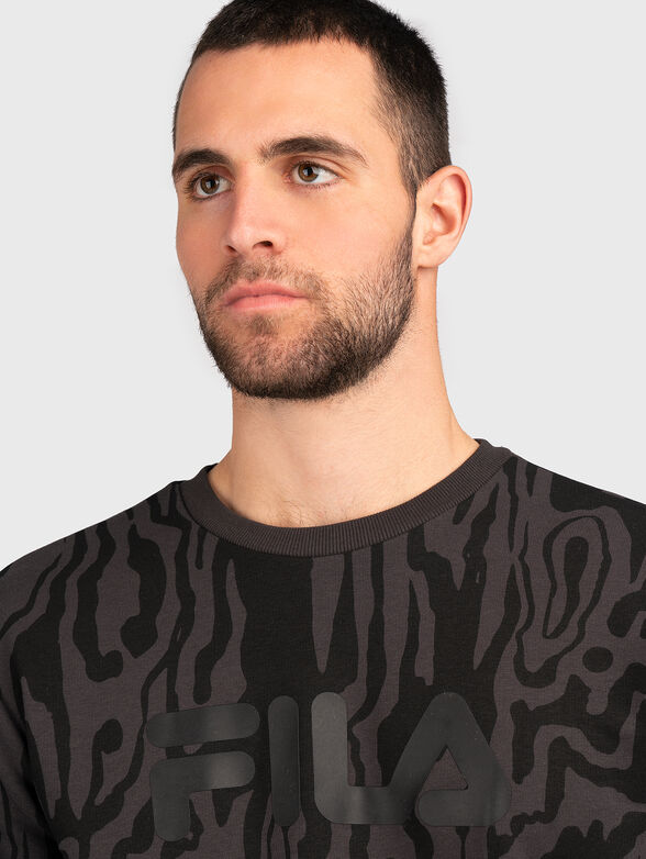 BARTH AOP sweatshirt  with camouflage pattern - 4