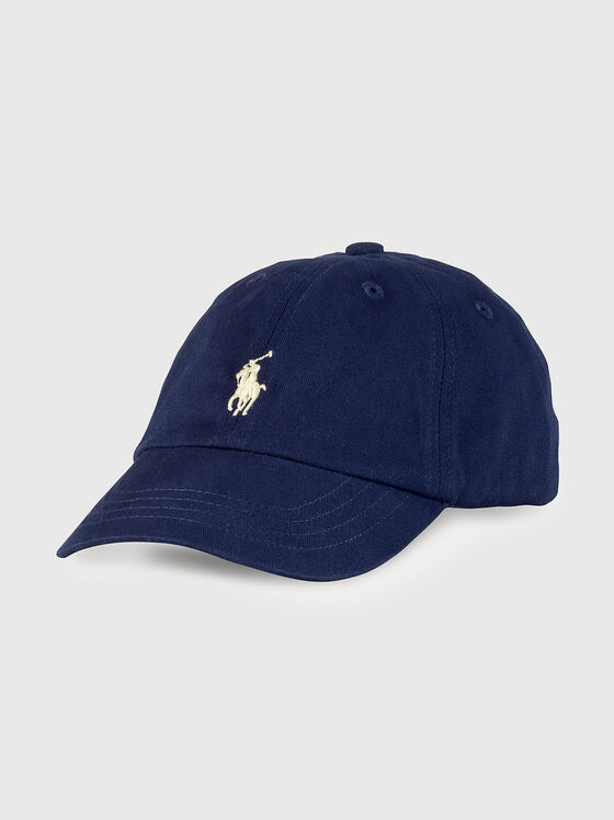 Blue hat with visor - 1