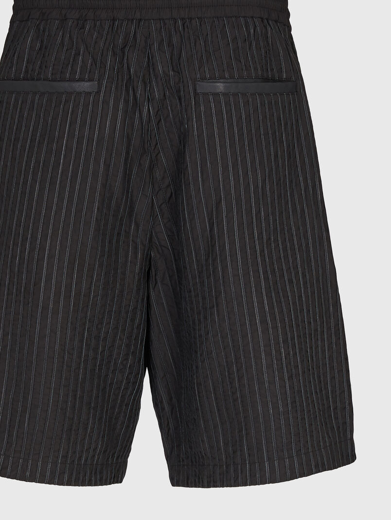 Bermuda shotrs with leather - 3