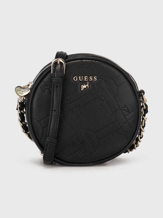 Black crossbody bag with detail - 1