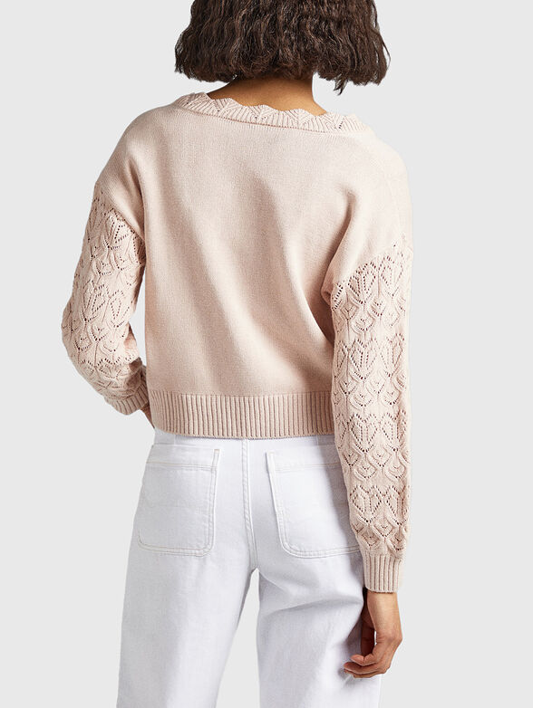 DAMARA sweater with openwork embroidery - 3