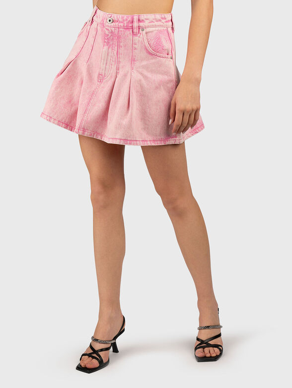GLOOM denim mini skirt - 1