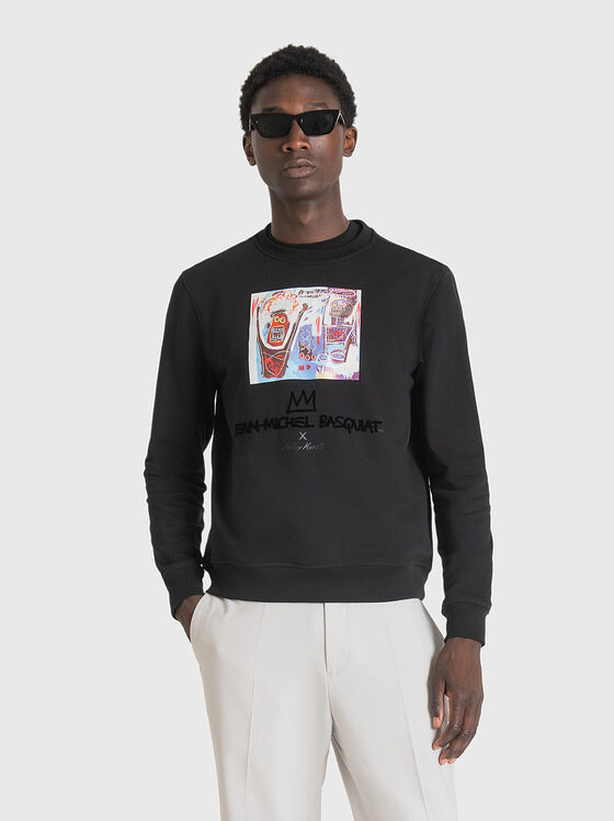 Cotton blend sweatshirt  - 1